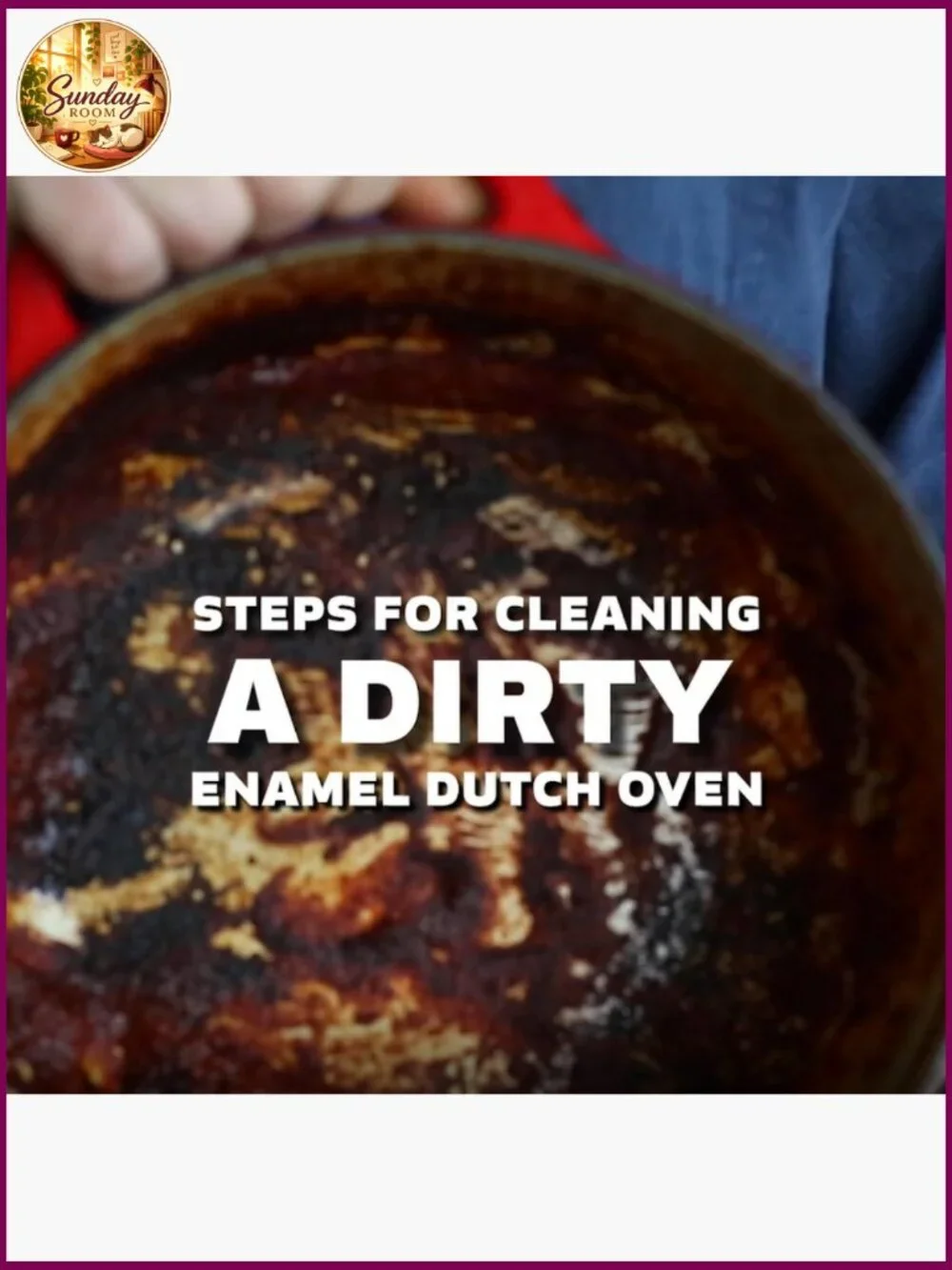 Lodge Enamel Cast Iron Dutch Oven 6 Qt - Bread Baking, Braising, Marinating &